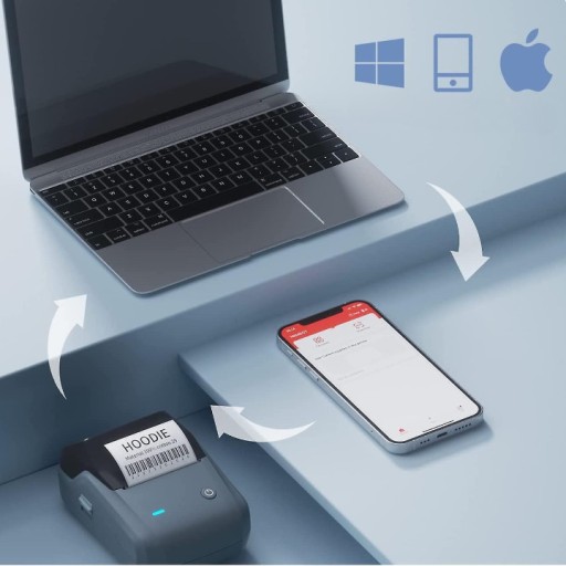 B1 NiiMbot Bluetooth термопринтер самоклеящихся этикеток