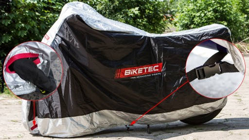 ВОДОНЕПРОНИЦАЕМЫЙ ЧЕХОЛ ДЛЯ МОТОЦИКЛА BIKETEC L