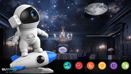Звездный проектор Светодиодный ночник USB Планетарий 13x Planet Disc 4K HD