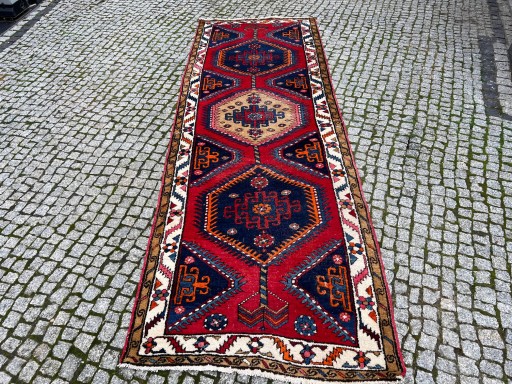 100lat IRAN VINTAGE CHODNIK AFSHAR 320x108 gal8tys
