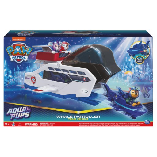 PSI PATROL Pojazd Ratunkowy PATROLOWIEC AQUA Figur