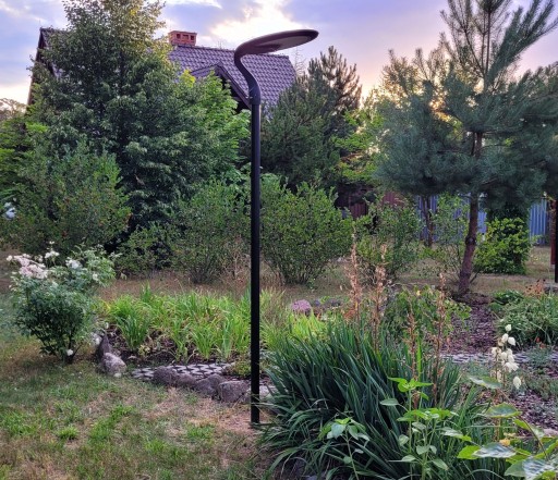 Светодиодный парковый светильник на солнечных батареях SANKO P-08 LED 20W