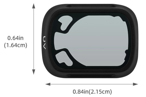 Серый поляризационный фильтр ND16-PL ND/PL для DJI MINI 3/3 PRO