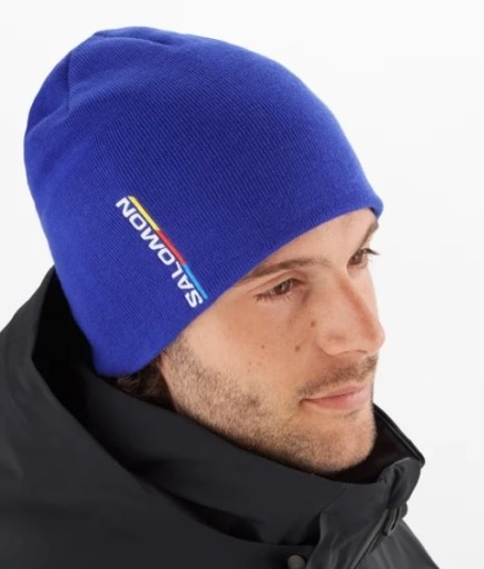 ШАПКА SALOMON GRAPHIC SURF THE WEB, СИНАЯ