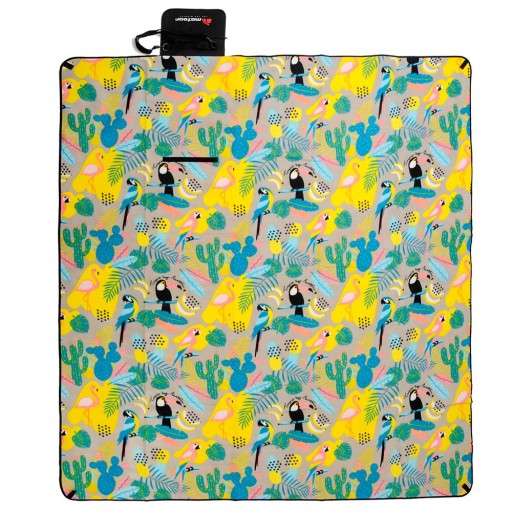 ОДЕЯЛО ДЛЯ ПИКНИКА METEOR BEACH 220x200 ALU Туканы
