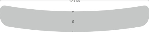FORD KUGA I 2008-2012 КРЫШКА БАМПЕРА