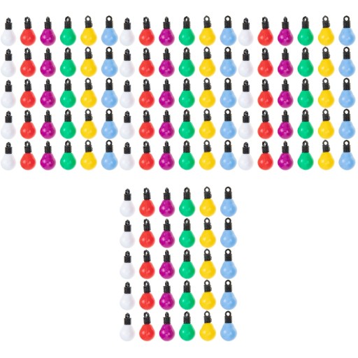 4 ШТ. 1 МЕШОК ПЛАСТИКОВЫЕ БУСИНЫ XMASBULB