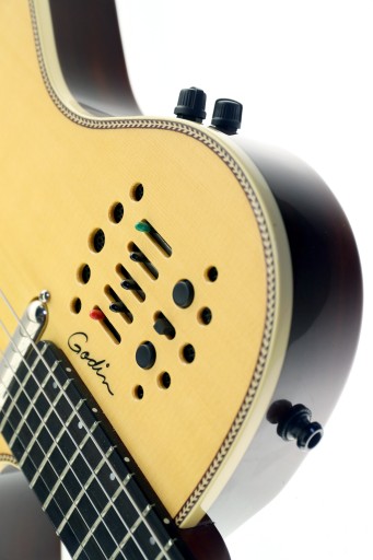 Godin Multiac Spectrum TOP POLYBASS Гибридная электро- и акустическая акустика +MIDI