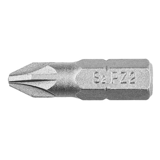 Биты для отверток PZ2 x 25 мм, 20 шт.