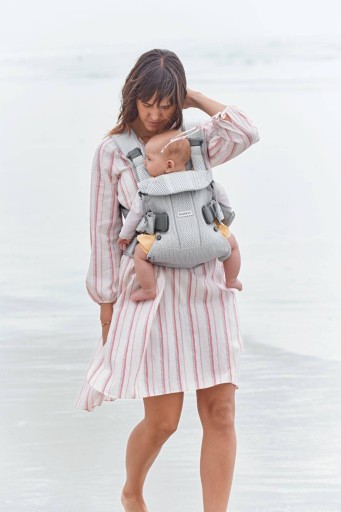 ПЕРЕНОСКА ONE AIR 3D MESH SILVER BABYBJORN