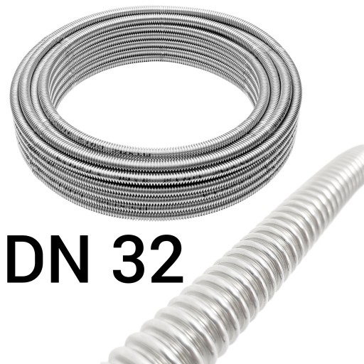 ТРУБА НЕРЖАВЕЮЩАЯ ГОФРИРОВАННАЯ DN 32 6/4
