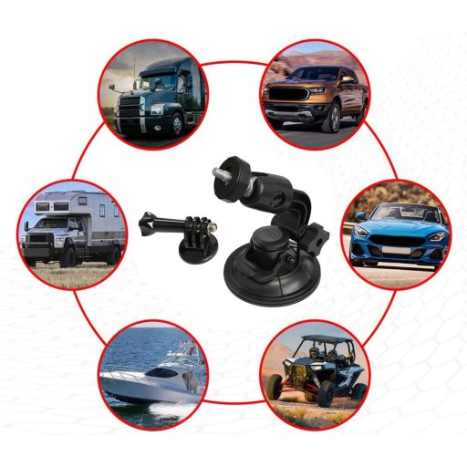 Przyssawka na szybę Mocowanie Uchwyt GOPRO 12 Insta360 DJI ACTION (GP.100)