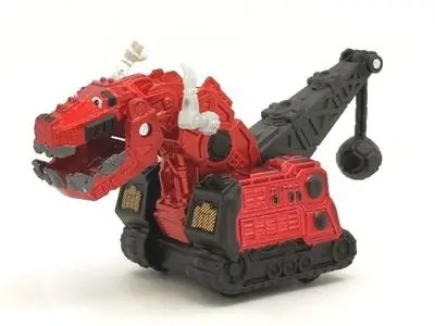 Dinotrux Грузовик-динозавр Съемный игрушечный автомобиль-динозавр