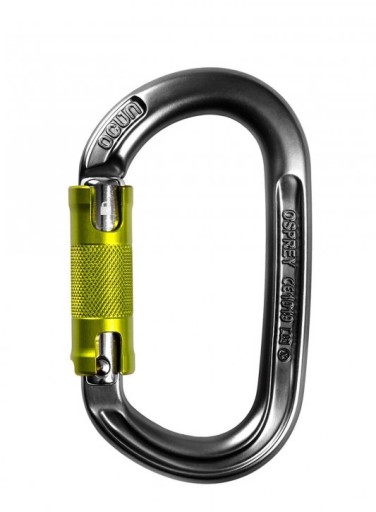Karabinek Ocun Osprey Twist Anthracite Green
