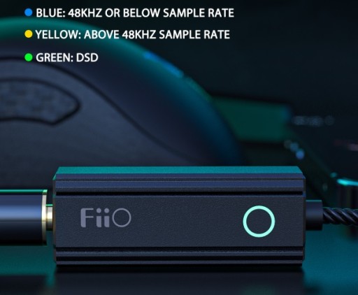 FiiO KA2 LT 4,4 мм, черный ЦАП Hi-Fi MQA Apple iPhone