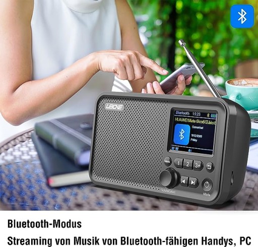 портативное DAB-радио, Bluetooth FM-радио