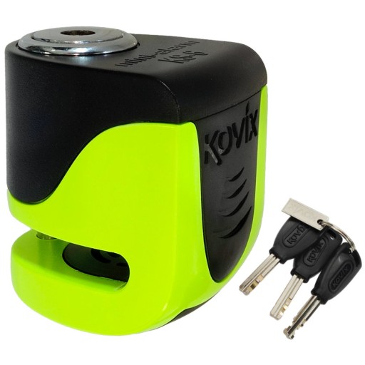 KOVIX KS6 МОТОЦИКЛ ДИСК ЗАМОК флюоресцентная сигнализация