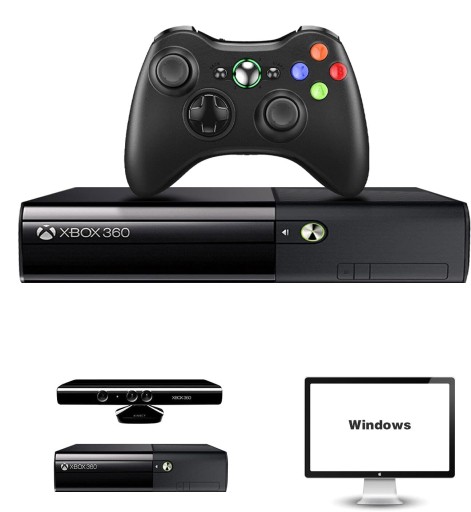 Геймпад для консоли Xbox 360 с двойной вибрацией и приемником