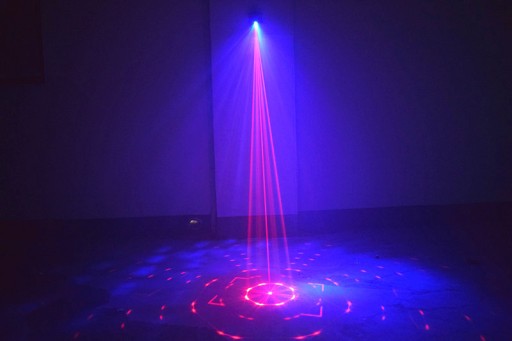 ДИСКОШАР ДИСКОШАР LED ЛАЗЕР 8ВТ RGB