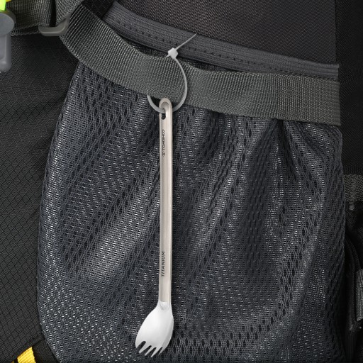 Кемпинговая Spork Titanium Spork с длинной ручкой