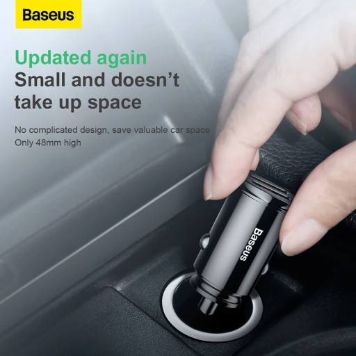 Автомобильное зарядное устройство Baseus Quick Charge 4.0 USB QC4.0 QC3.0 QC SCP 5A PD Type C