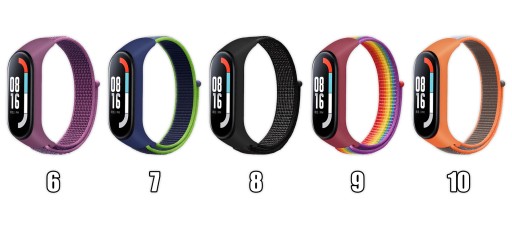 РЕМЕНЬ для Xiaomi Mi Band 3/4/5/6 — ЦВЕТА