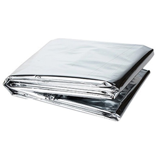 АВАРИЙНОЕ ТЕРМООДЕЯЛО ИЗ ФОЛЬГИ MAT OF LIFE 130X210 СМ