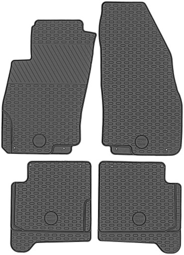 Fiat Punto Evo 2009-2012 Коврики РЕЗИНОВЫЕ