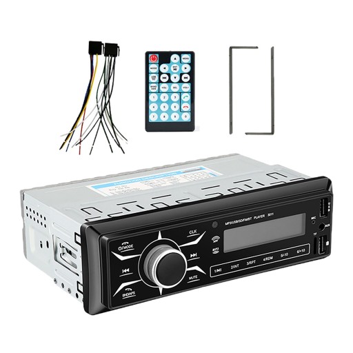 Беспроводной автомобильный MP3-плеер Bluetooth с громкой связью, голосовой помощник WMA WAV 24 В