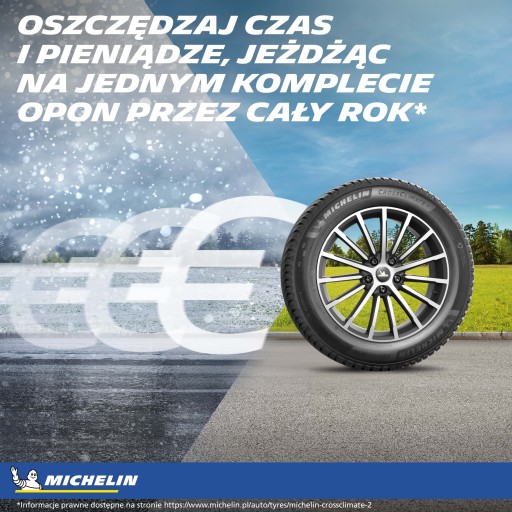4x MICHELIN 205/55R16 91W CrossClimate 2 всесезонные