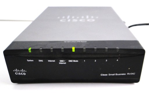 Пакет: 5 проводных маршрутизаторов Cisco RV042 10/100