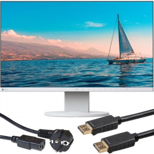 Безрамочный монитор EIZO FlexScan EV2450, 24 дюйма, 1920x1080, IPS, динамики + кабели