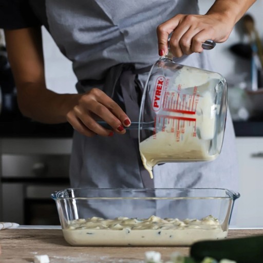 Szklana Miarka Dzbanek Kuchenny Kubek 1L MK30