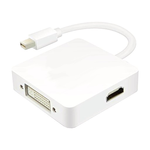 Конвертер адаптера Mini DP DisplayPort в VGA/DVI/HDMI