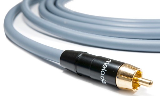 KABEL SUBWOOFEROWY RCA-RCA MELODIKA MDSW30G 3M