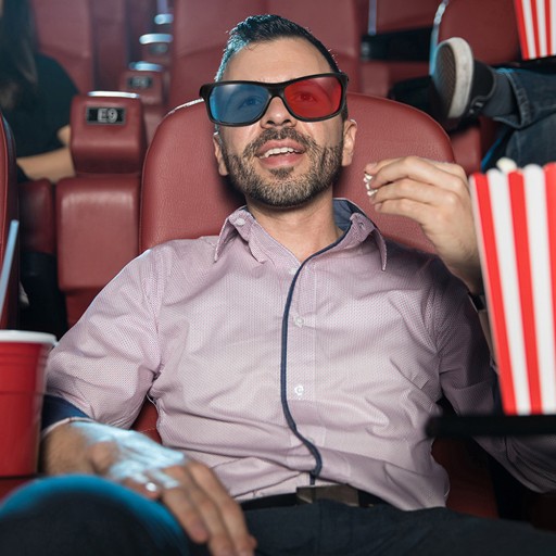 Анаглифические очки 3D Video Cinema 20 шт.