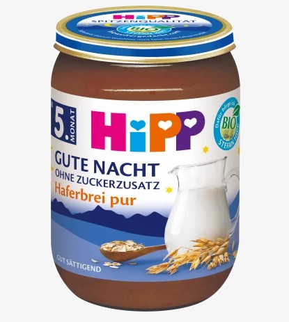 Овсяная каша HiPP BIO для сочельника. Б