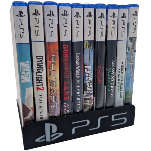 Подставка для игр PlayStation 4 с 10 ячейками для хранения игр PS4