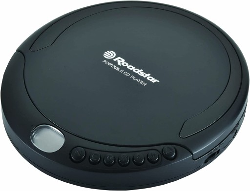 ПОРТАТИВНЫЙ CD-ПЛЕЕР DISCMAN ROADSTAR PCD-435NCD/BK + НАУШНИКИ