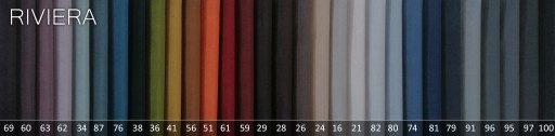 TKANINA RIVIERA VELVET MATERIAŁ PLUSZ WELUR AKSAMIT RÓŻNE 50 KOLOR ZASŁONA