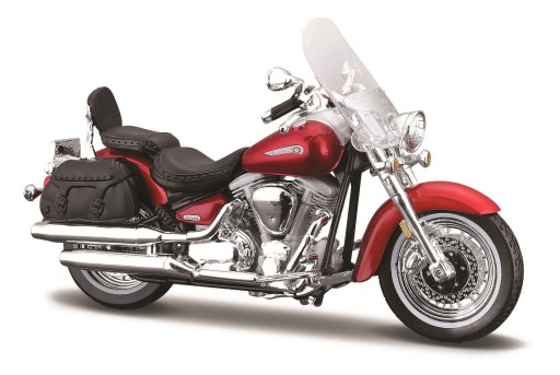 Yamaha Road Star Silverado с 1:18 Miasto Stand