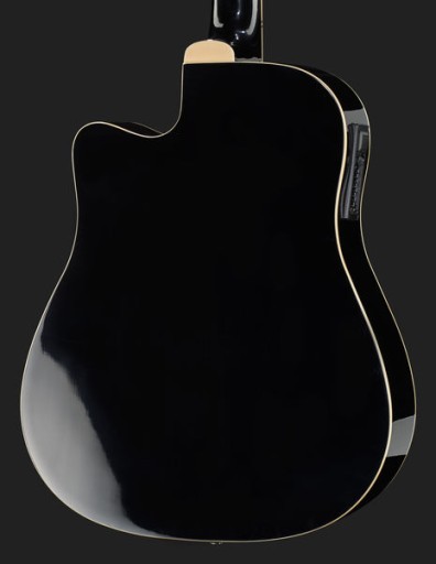 Электронная акустическая гитара Harley Benton D-200CE-12BK