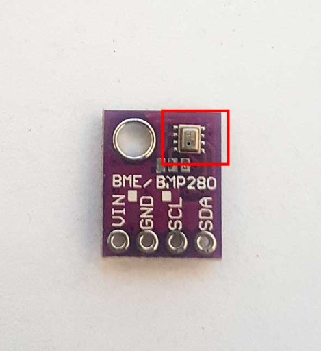 БМП 280 I2C с дефектом