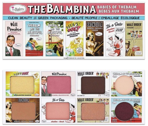The Balm PALETTE MAKEUP PALETTE ТЕНИ ДЛЯ ВЕК TheBalmbina
