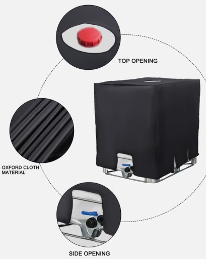 КРЫШКА ДЛЯ БАКА MAUZER IBC 1000Л КРЫШКА ДЛЯ ВОДЫ