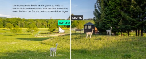 Уличная Wi-Fi камера 5 Мп UHD, батарейки