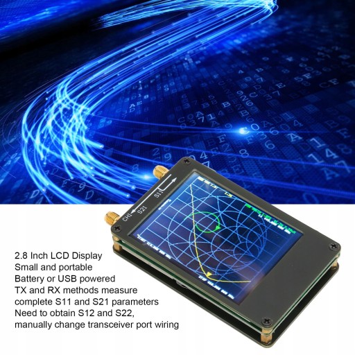 Антенный векторный анализатор NanoVNA V2 2,8 дюйма
