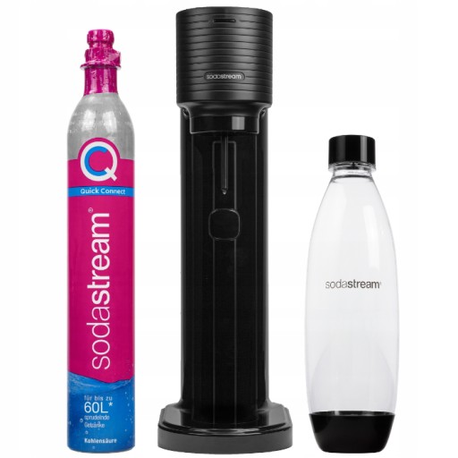 SODASTREAM TERRA ВОДОНАСЫТИТЕЛЬ + ГАЗ + БУТЫЛКА