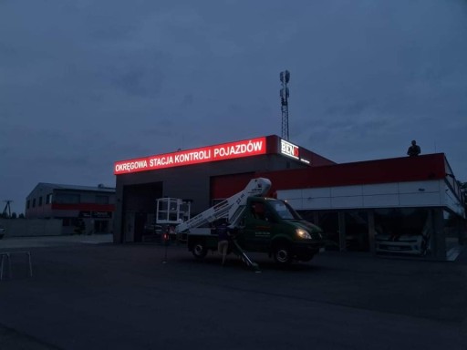 Рекламный короб 300х100 см с графикой LED МОДУЛИ