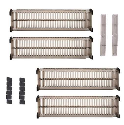4x ОРГАНАЙЗЕР РАЗДЕЛИТЕЛЬ ДЛЯ ВЫДВИЖНЫХ ШКАФОВ DURABLE PP